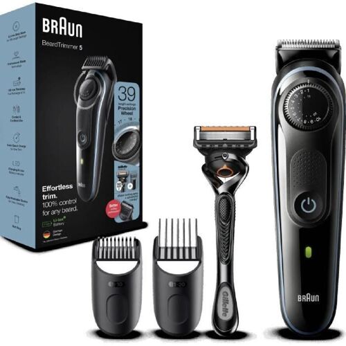 Braun 5 Bt5341 Tondeuse A Barbe Pour Homme. Tondeuse Pour Visage. Cheveux
