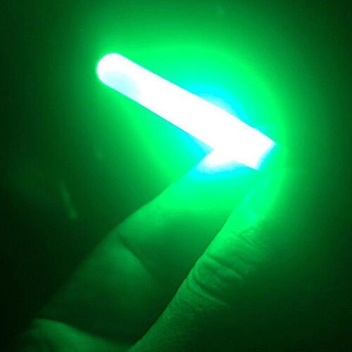 Canne À Pêche Légère Fluorescente, 1 Pièce, 4 Trous, 2 Boucles, Bâton Lumineux Pour La Nuit, Utile Pour La Fête