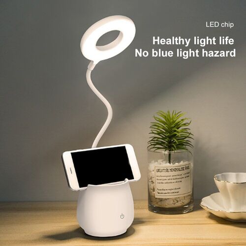 Lampe Led Flexible Et Moderne Avec Support Usb, Luminaire Décoratif De Table, Idéal Pour Un Bureau, Une Lecture Ou Un Stylo