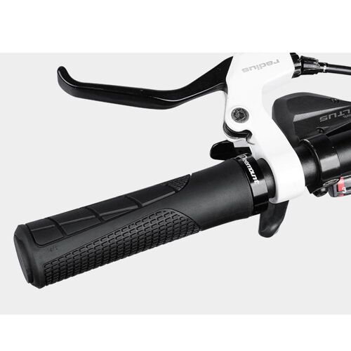 1 Paire De Poignées De Vélo À Verrouillage Unique, Pc De Vtt + Caoutchouc 135*35mm