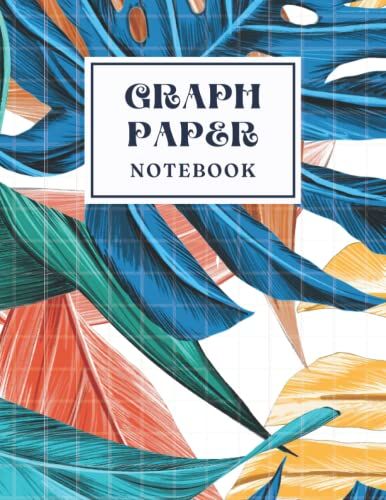 Graph Paper Notebook Large: Graph Paper Notebook 8.5 X 11 For School, Grid Paper Notebook For Math And Science Students