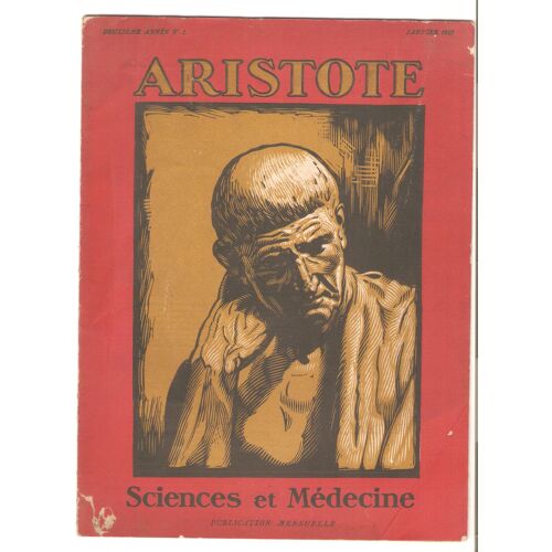 Aristote 2 Hygiène Mentale Du Syphiliitique Médecine Esquimau Bcg