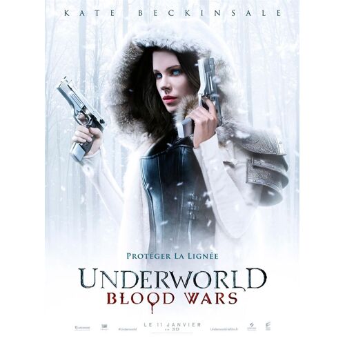 Underworld: Blood Wars - Véritable Pré-Affiche De Cinéma Pliée - Format 40x60 Cm- De Anna Foerster Avec Kate Beckinsale, Theo James, Tobias Menzies, Lara Pulver, Charles Dance, James Faulkner - 2017