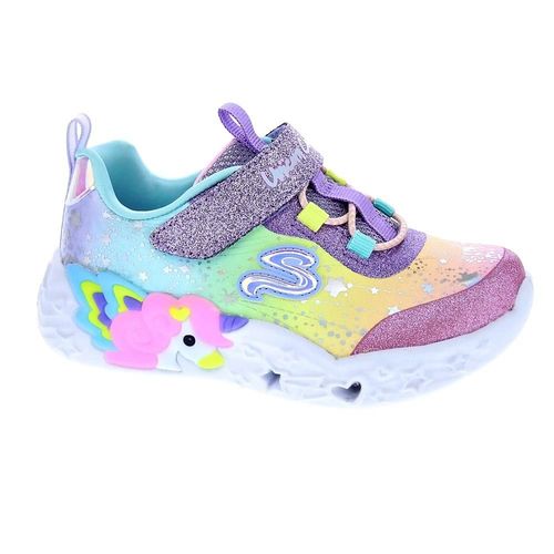 Skechers Unicorn Baskets Fille Multicolore