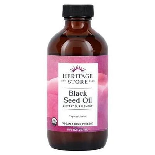 Heritage Store, Huile De Graine De Nigelle, 5,4 G, 237 Ml