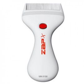 Peigne Électronique Anti-Poux Zap'x Couleurs - Blanc