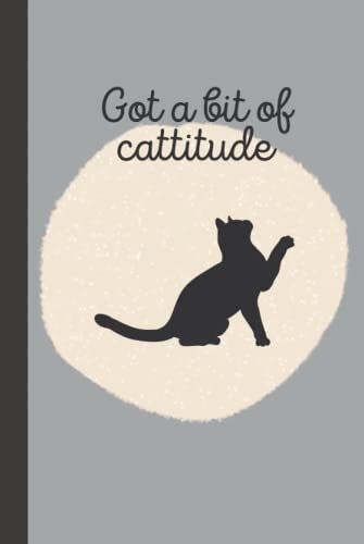 Quaderno Gatto | Taccuino Gatto | Cattitude: Idea Regelo Per Gli Amanti Dei Gatti