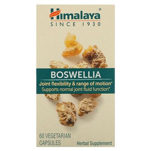 Himalaya, Boswellie, 250 Mg, 60 Capsules Végétariennes (125 Mg Par Capsule) 