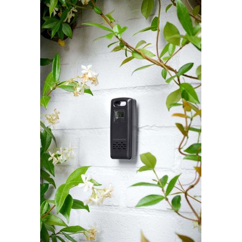Enceinte bluetooth & Station météo Thomson noire