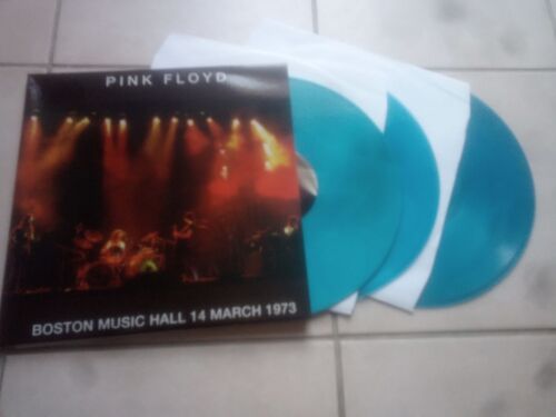 Pink Floyd Boston Music Hall 73 3lp Vynil Couleur & Poster