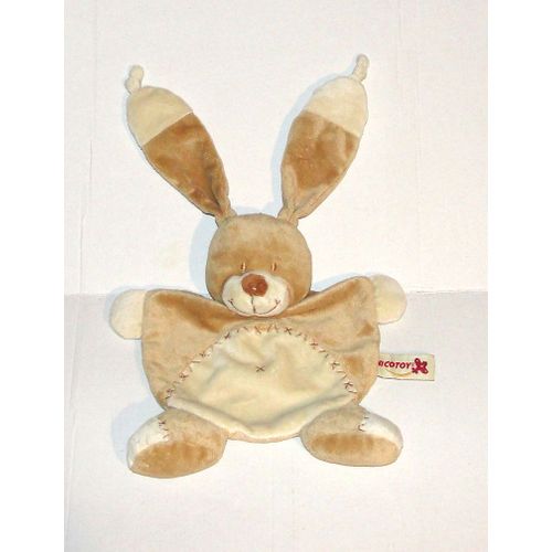 doudou lapin chien bastien nicotoy ventre beige