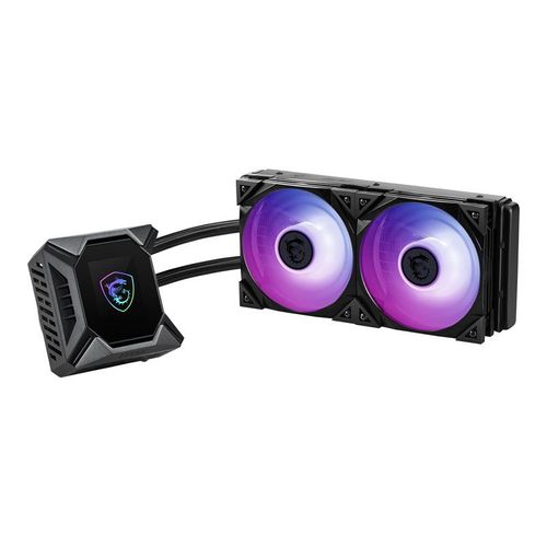 MSI MPG CORELIQUID K240 V2 - Système de refroidissement liquide de processeur - Taille de radiateur : 240 mm - (pour : LGA1156, AM2, AM2+, LGA1366, AM3, LGA1155, AM3+, LGA2011, FM1, FM2, LGA1150...