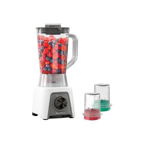 Moulinex Blendeo+ LM2C3110 - Bol mixeur blender - 1.5 litres - 450 Watt - blanc
