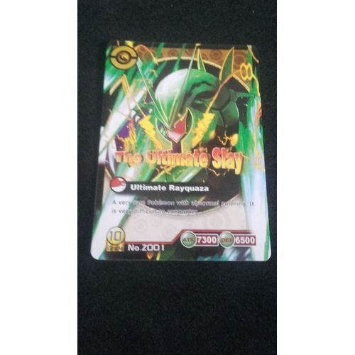 Carte Pokemon Rayquaza Ex