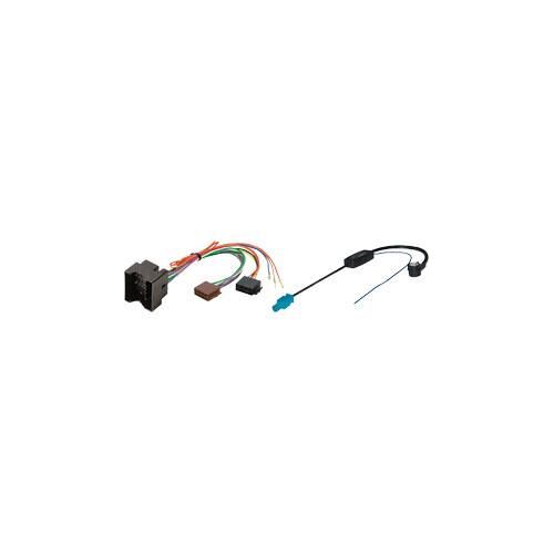 Kit Cables Pour Autoradio Et Antenne Opel/Seat/Skoda/Vw