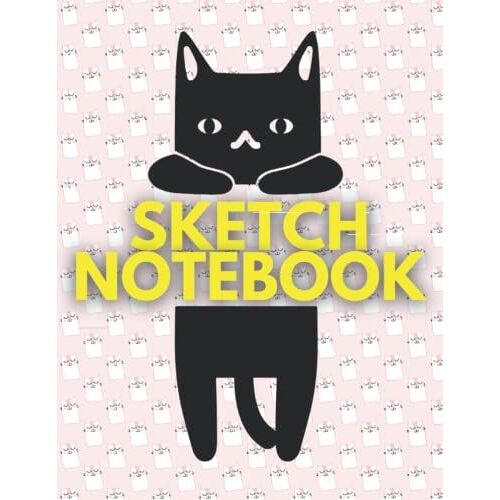 Sketch Notebook For Cats Lover