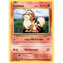 Carte Pokemon - Xy12 - Evolutions - Caninos - Pv 70 - 17/108 - Commune - Vf