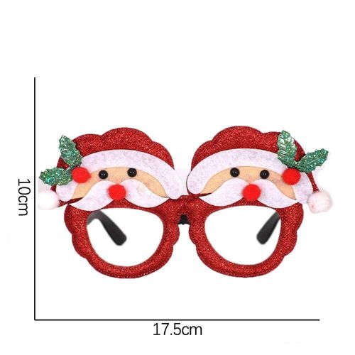 Lunettes De Noël Décoratives En Plastique Pour Enfants,Accessoires Photo,Accessoires De Costume De Fête,Cadeau De Noël,2024