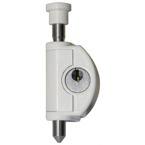 Verrou en applique - à goupille - pour fenêtre - blanc ABUS