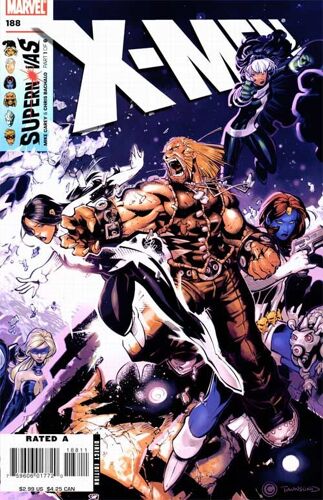X-Men 188 ( Chris Bachalo, V.O. 2006 ) ** Supernovas Part 1 **