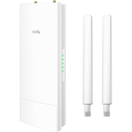 SUBZONAL-Point d'accès WiFi extérieur AC1200, Point d'accès sans Fil Double Bande étanche IP65, Longue portée, Alimentation PoE, Montage Mural/sur Poteau, beamforming, MU-MIMO, AP1200 extérieur
