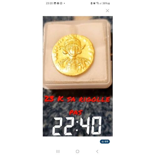 Constantin Or Solidus En Sup 23 Carats ...