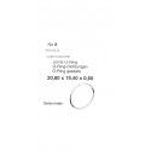 1 Joints Ronds D'étanchéité Pour Montre 20,60x19,40x0.60