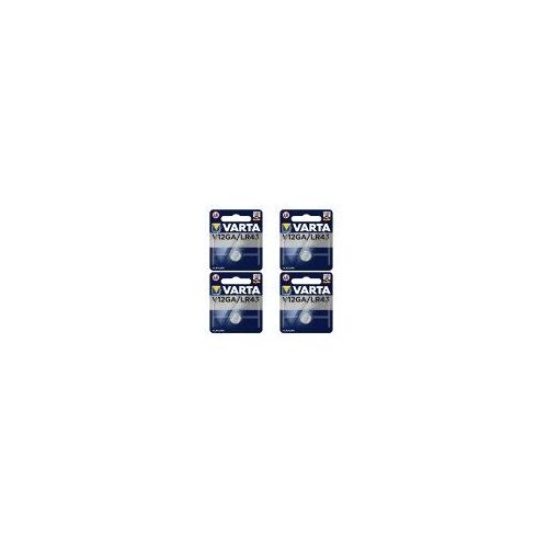 4 piles Varta V12GA LR43