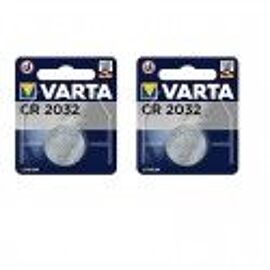 2 piles Varta CR2032