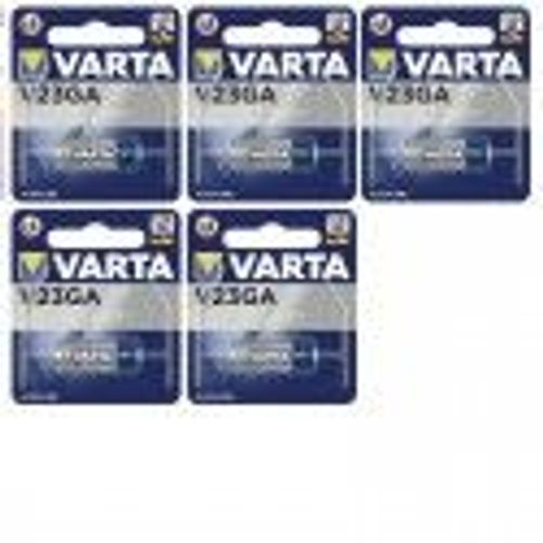 5 piles Varta V23GA