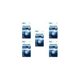 5 Piles Philips CR1616