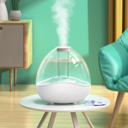 Humidificateur d'air ultrasonique, diffuseur d'huile essentielle et d'aromathérapie, veilleuse silencieuse pour salon, bureau, voiture, SPA, chambre à coucher, 1,5 l