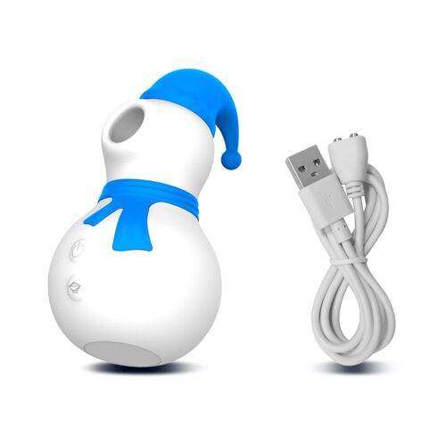 Vibrateur De Clitoris Pour Femme Adulte, Jouet Sexuel, Bonhomme De Neige, Ventouse, Mamelon, Cadeau De Noël, Clitoris Féminin, Stimulateur Sous Vide, Pipe Orale, 18 Pouces