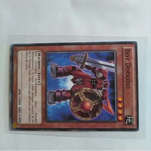 Bot Dododo - Cblz-Fr001 - 1ere Édition - Carte Yu-Gi-Oh 
