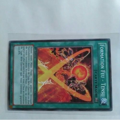 Formation Feu - Tensu - Cblz-Fr058 - 1ere Édition - Carte Yu-Gi-Oh 