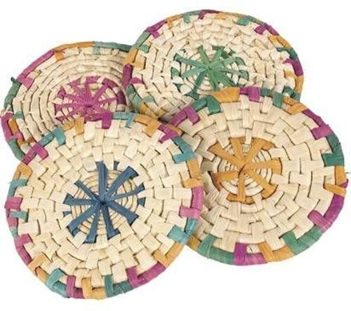 1 Lot De 4 Dessous De Plat En Mais