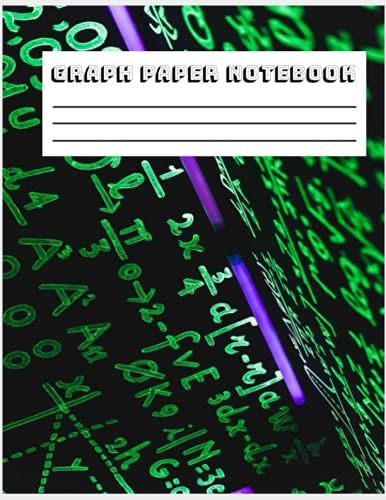Graph Paper Notebook: Composition Notebook Math And Science Students