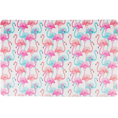 Set De Table Rectangulaire Flamants Roses