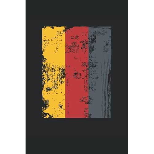 Germany Flag - Patriots Notebook Checkered: The Checked Notebook With The German Flag For All Patriots Who Love Germany.