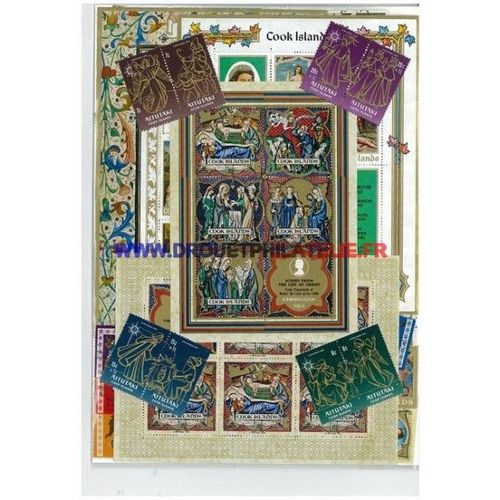 Iles Cook - Lot De 10 Timbres Differents