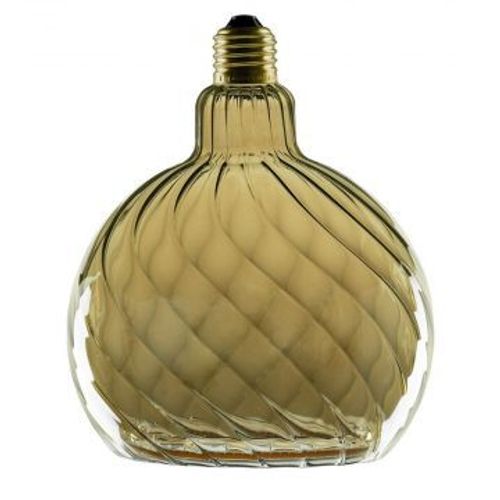 Segula Floating Led - Smokey Twisted - Ampoule Globe - E27 6w - 150mm