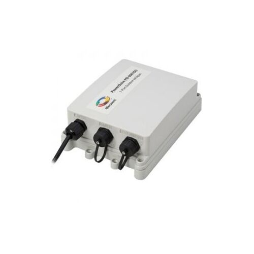 AXIS T8124-E Outdoor Midspan - Injecteur de puissance - CA 100-240 V - 60 Watt - International (hors États-Unis) - pour AXIS D3110, M1075-L, P1455-LE, P1455-LE-3, Q6100-E 50; Q60 Series