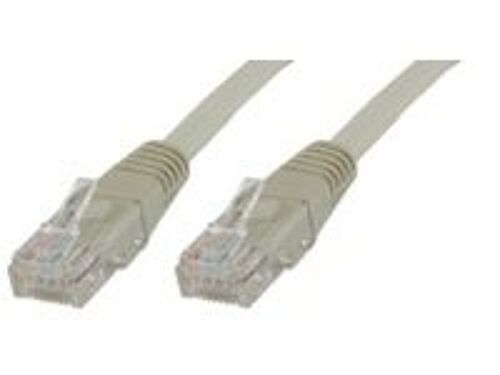 MicroConnect - Câble réseau - RJ-45 (M) pour RJ-45 (M) - 5 m - UTP - CAT 5e - gris