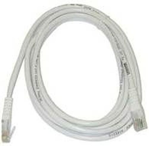 MicroConnect - Câble réseau - RJ-45 (M) pour RJ-45 (M) - 1 m - UTP - CAT 6 - sans halogène - blanc
