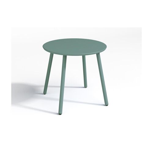 Table D'appoint De Jardin En Métal Vert Amande - Mirmande