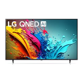 LG 75QNED85T6C - 75" QNED85 Series TV LCD rétro-éclairée par LED - QNED - Smart TV - webOS - 4K UHD (2160p) 3840 x 2160 - HDR - DEL de façade