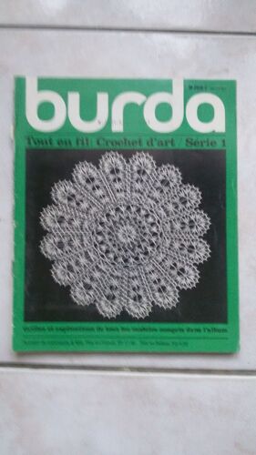 Burda Tout En Fil Crocher D'art Série 1 1 