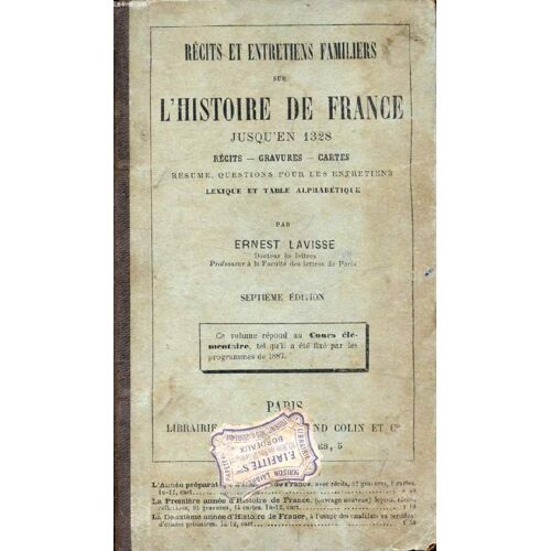 Recits Et Entretiens Familiers Sur L'histoire De France, Jusqu'en 1328
