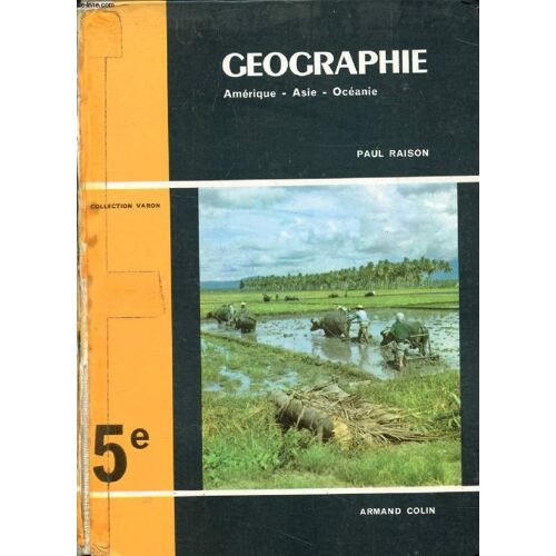 Geographie, Amerique, Asie, Oceanie, Classe De 5e