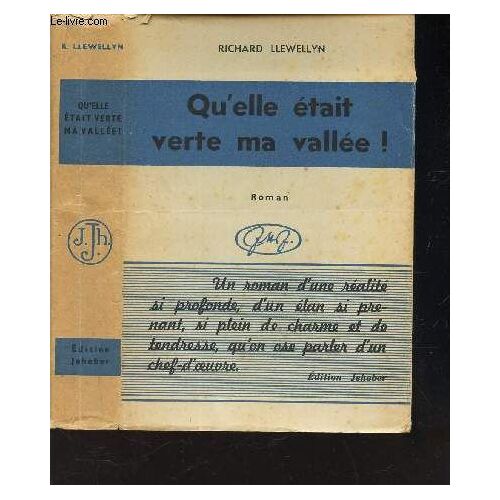 Qu'elle Etait Verte Ma Vallee!
